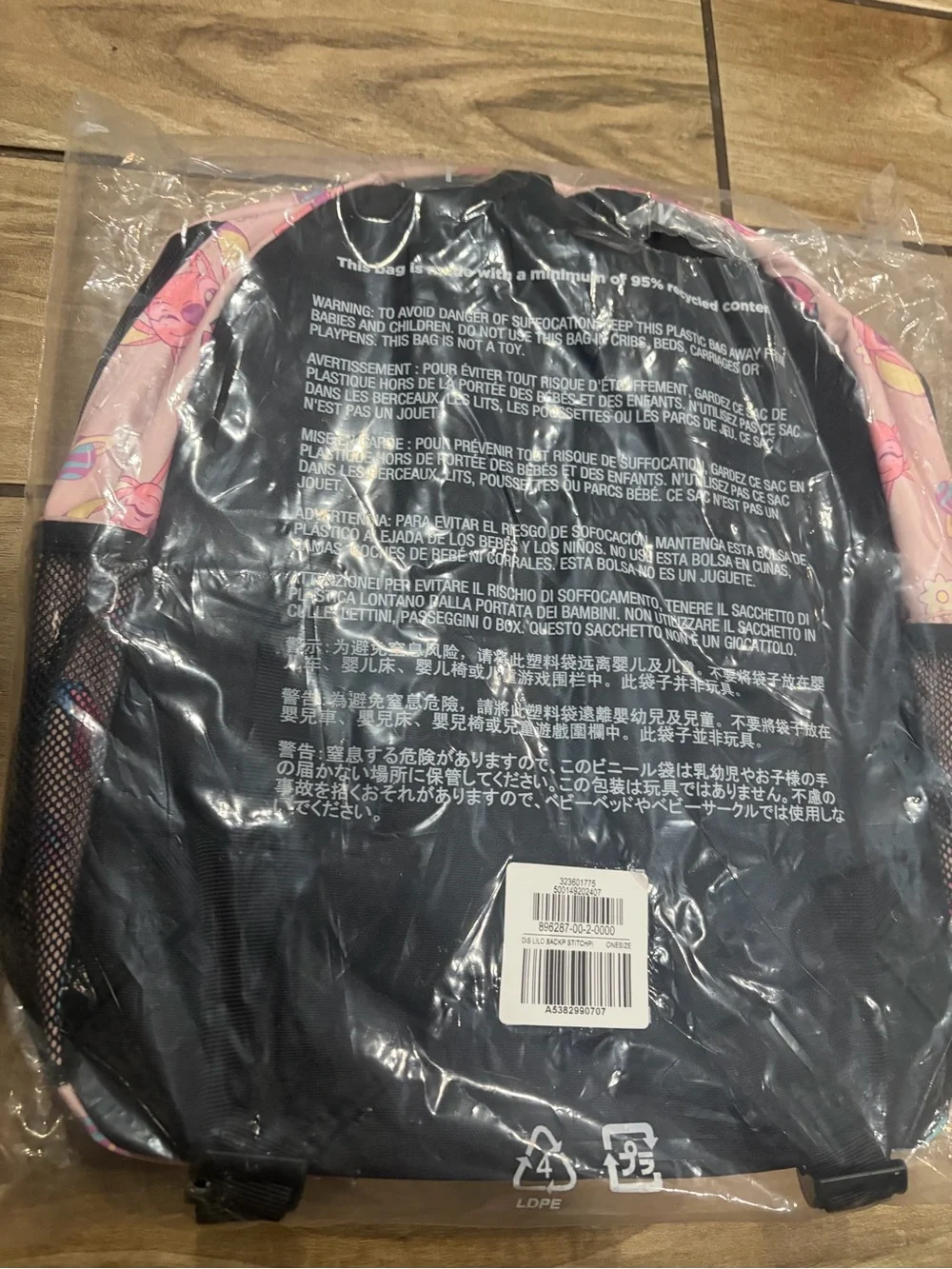 Old Navy Disney© Stitch and Angel Canvas Backpack for Girls